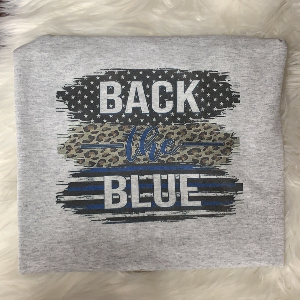 Brand new unisex back to blue T-shirt
